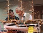 Amerigo Vespucci, the Italian Navy training ship, superbly built by M. Knowles.